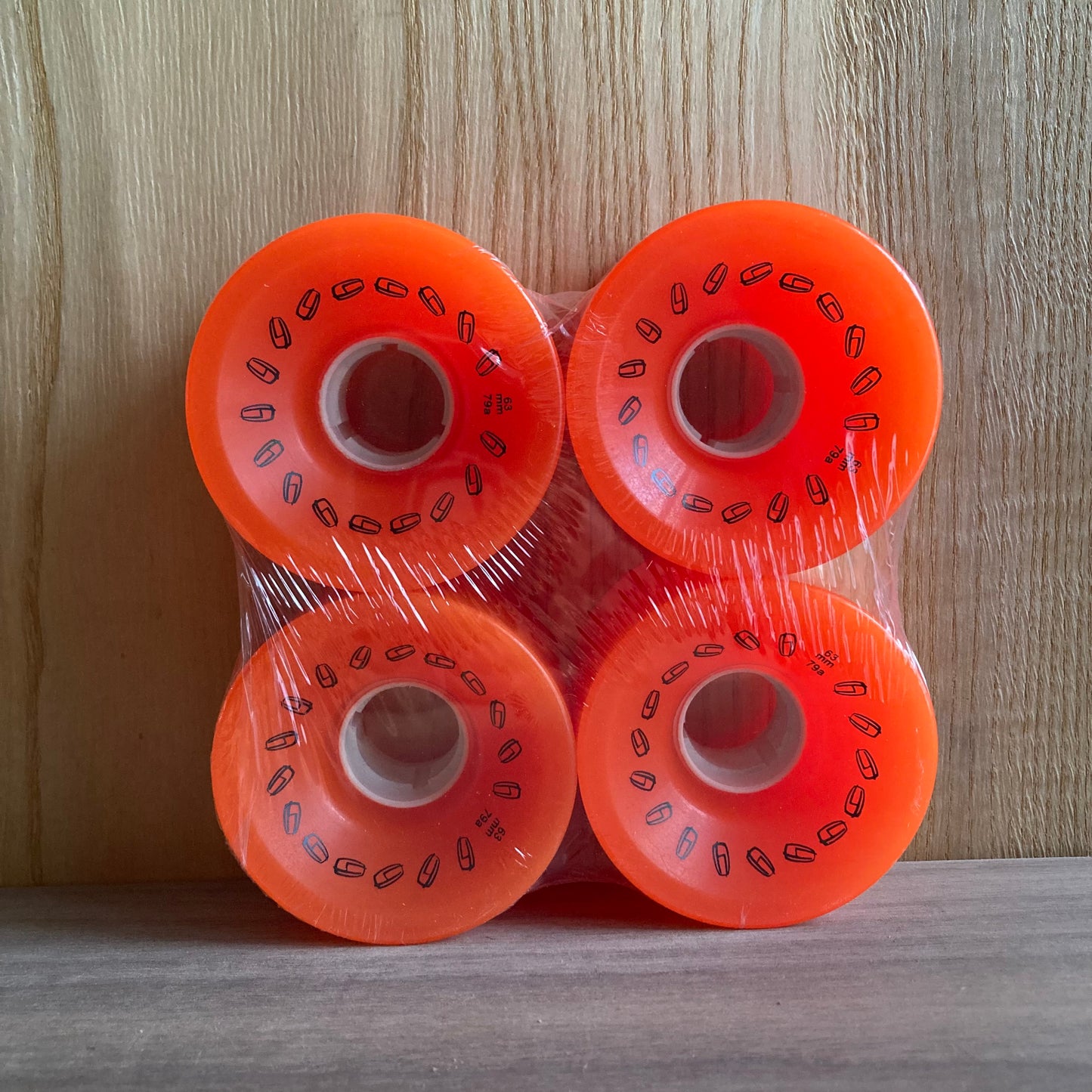 OH Wheels 63 mm :: Cruiser Grip :: Set of 4 ::