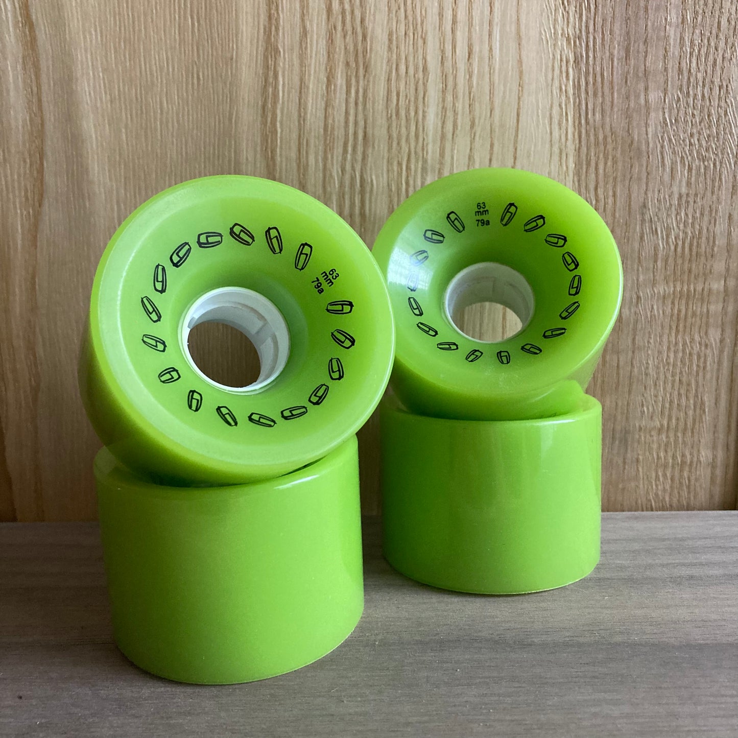 OH Wheels 63 mm :: Cruiser Grip :: Set of 4 ::