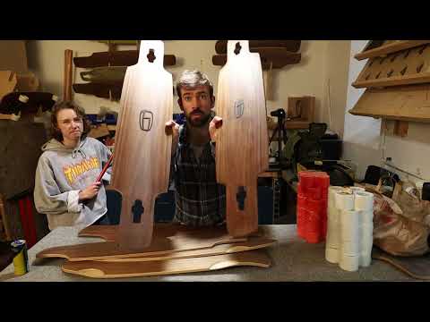 Olson & Hekmati :: Longboard Deck :: Freeride Cruiser :: FC90 :: 90 cm